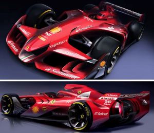 Ferrari Rilis Disain Konsep yang Radikal Hadapi F1 2016